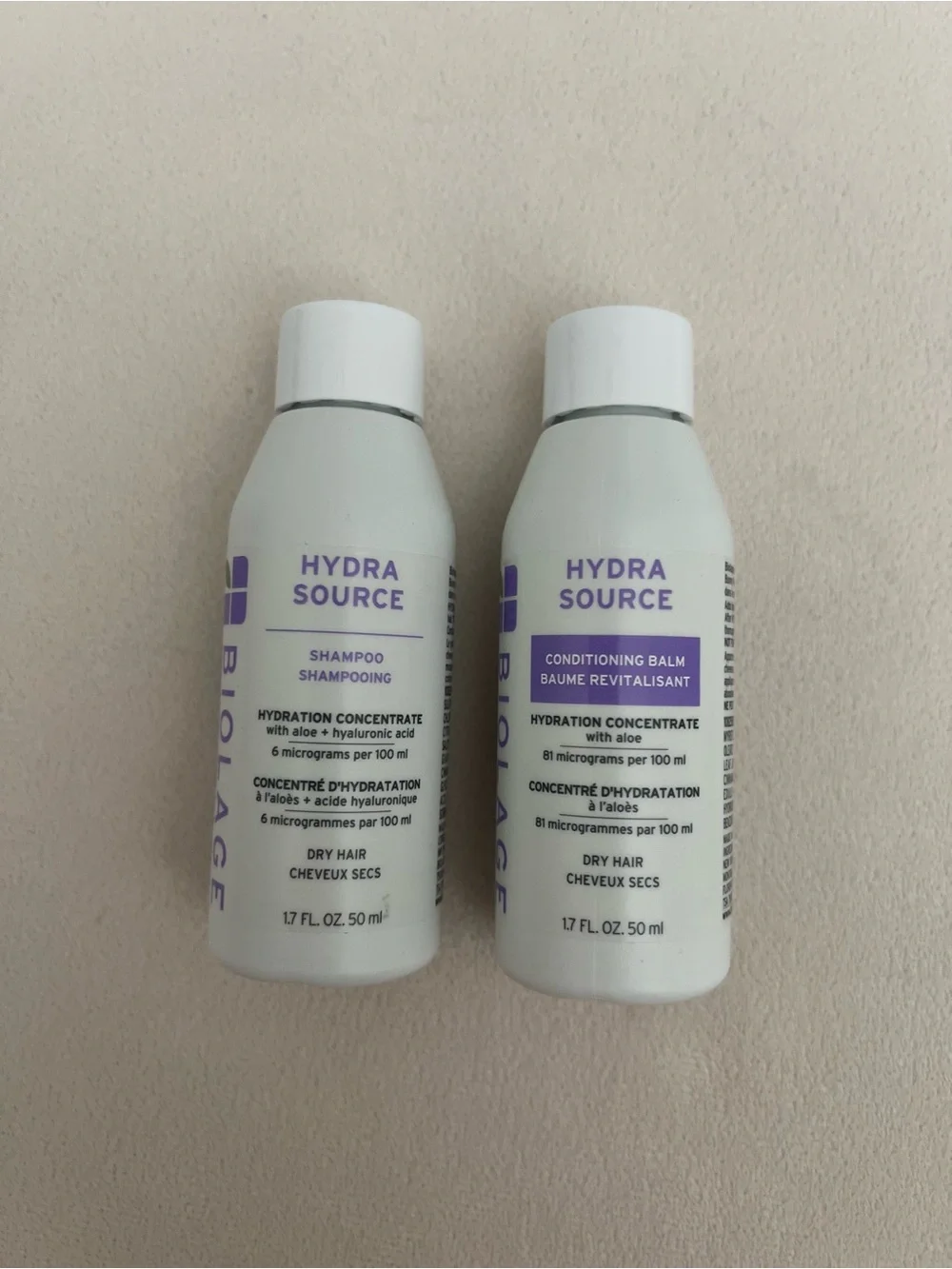 6 Piece Biolage Travel Haircare Set - Shampoo, Conditioner, Serum